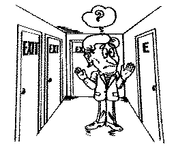 [Which door?]
